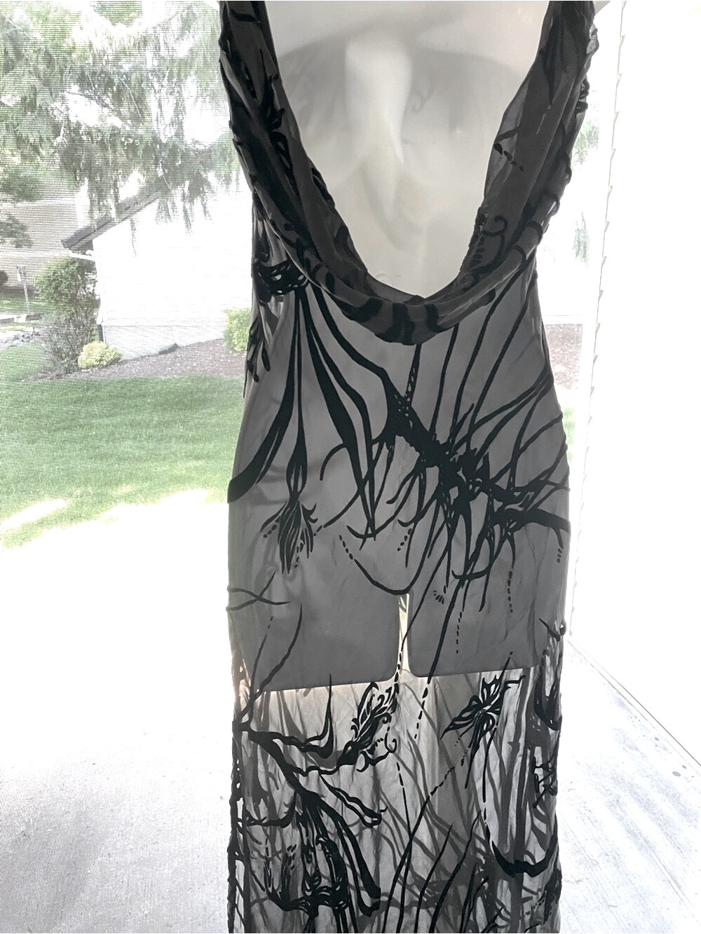 Women’s 1990’s VICTORIA’S SECRET Sz M Long Black maxi slip dress Sz S - Picture 6 of 12